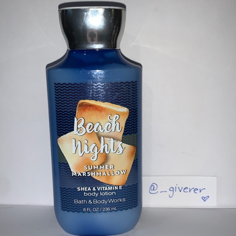 Beach Nights Summer Marshmallow Body Lotion